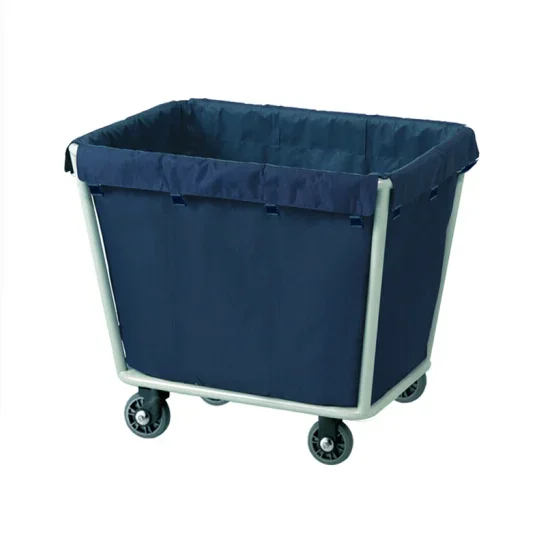 

Hotel Large Capacity Stainless Steel Laundry Trolley Cart Linen Cart