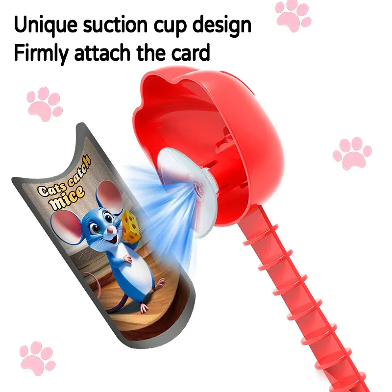 Cats Catch Mice Board Games Kids Toys Family Party Social Games Funny Card Memory Logical Thinking Children Education Table Game view 5