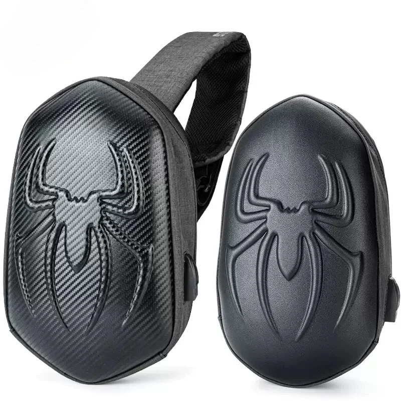 

Модный уличный рюкзак с зарядкой через USB, мотоциклетный рюкзак через плечо для студентов колледжа, унисекс, нагрудная сумка для бега для мужчин