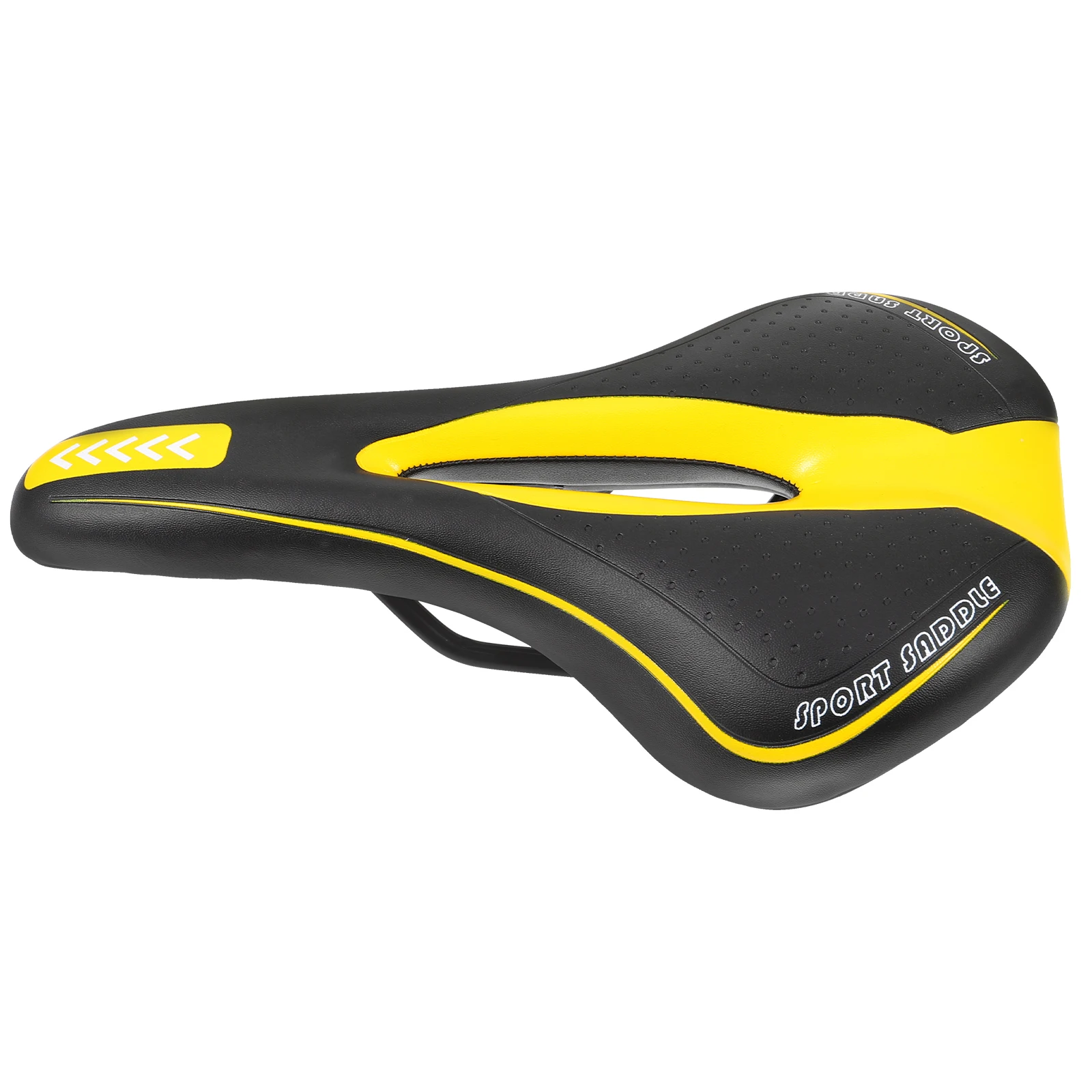 1Pcs Folding Bike Saddle Comfortable Cushion Shockproof Firmness Easy Wash Portable for Road Mountain Racing Bikes Black and