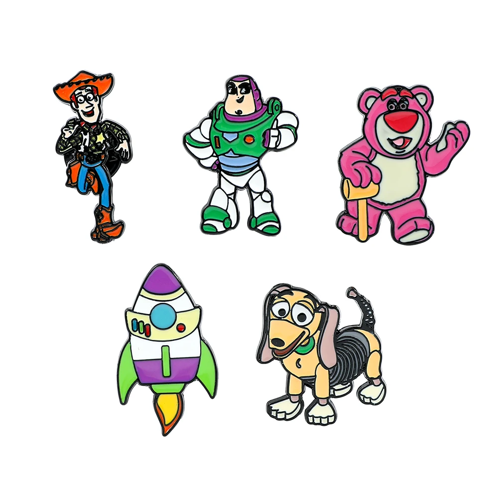 5 Pcs Cartoon Toy S…