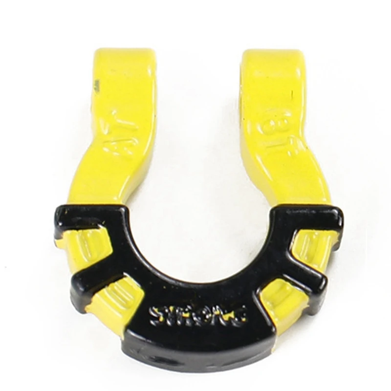 1/81/10 Climbing Car Front Bumper U-Shaped Buckle Rescue Buckle, Simulated Two-Color U-Shaped Buckle + Screws Easy To Use