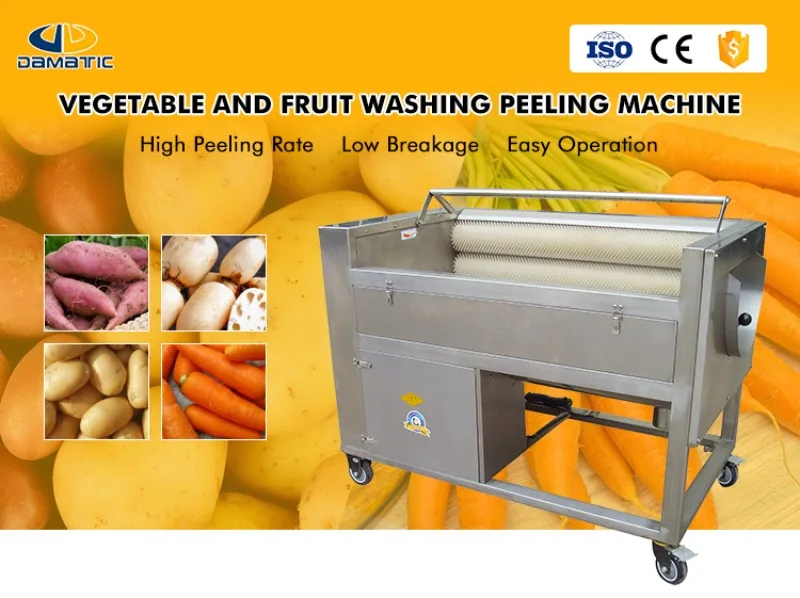 Factory Directly Supply Aloe Vera / Cactus Skin Peeling Machine