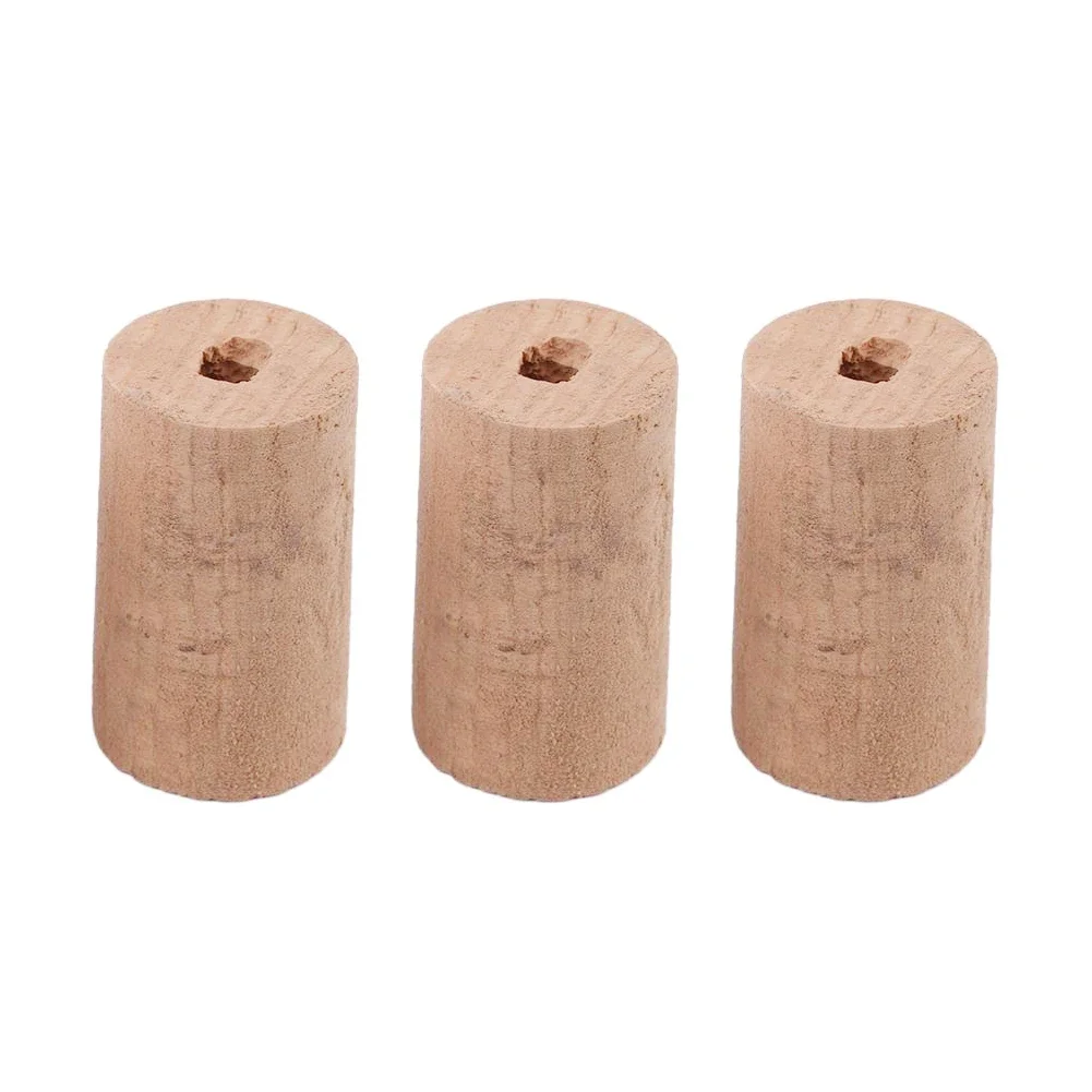 3PC Flute Head Plug Cork Stopper Headjoint Cork Flute Repair Musical Instrument Part Glass Bottle Stopper Pudding Container