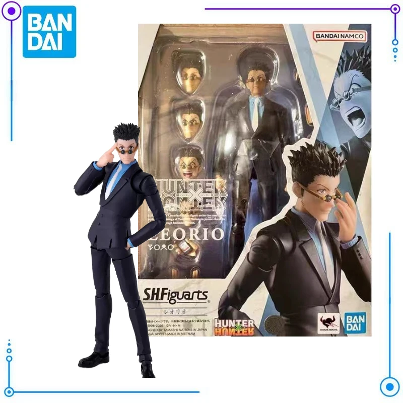 en-stock-bandai-shf-shfiguarts-hunter-x-hunter-leorio-figurines-d'action-modeles-de-decoration-de-bureau-jouets-figurines-personnages-d'anime
