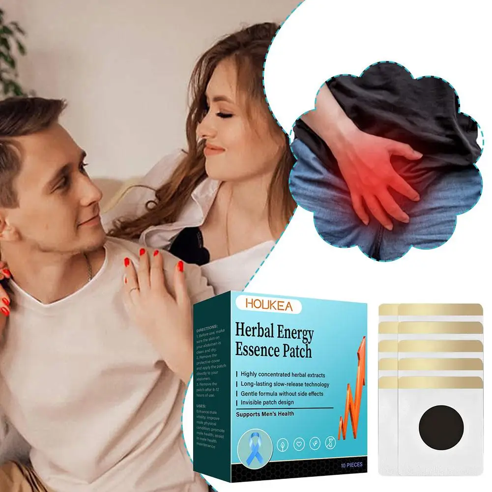 Male Enhancement Patches Natural Herbal Energy Supplement For Men 24h Lasting Care Nourishing Relieves Stress