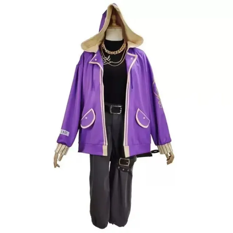 Virtual Idol Anchor vtuber Shoto shxtou مجموعة كاملة من أزياء الرسوم المتحركة التأثيرية؛ 6'x,9;y'