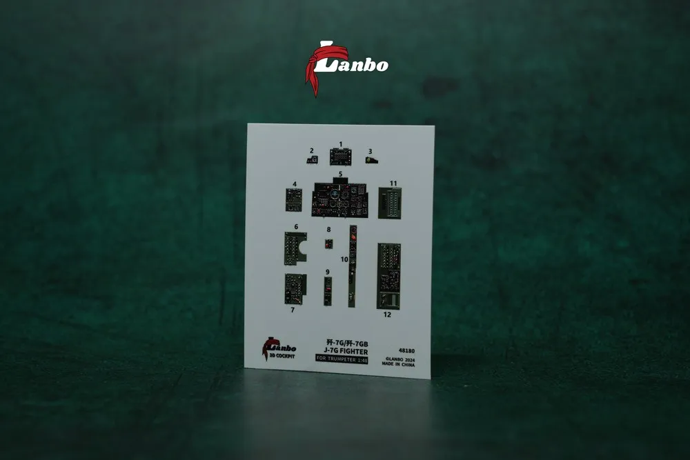 

Lanbo Model 48180 3D Printed Cockpit J-7G For TRUMPETER 1:48