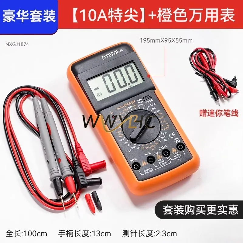 

Suitable for Probe Tip, Universal Test Pen, Digital High-precision Silicone Wire Test Pen, Multimeter Accessories