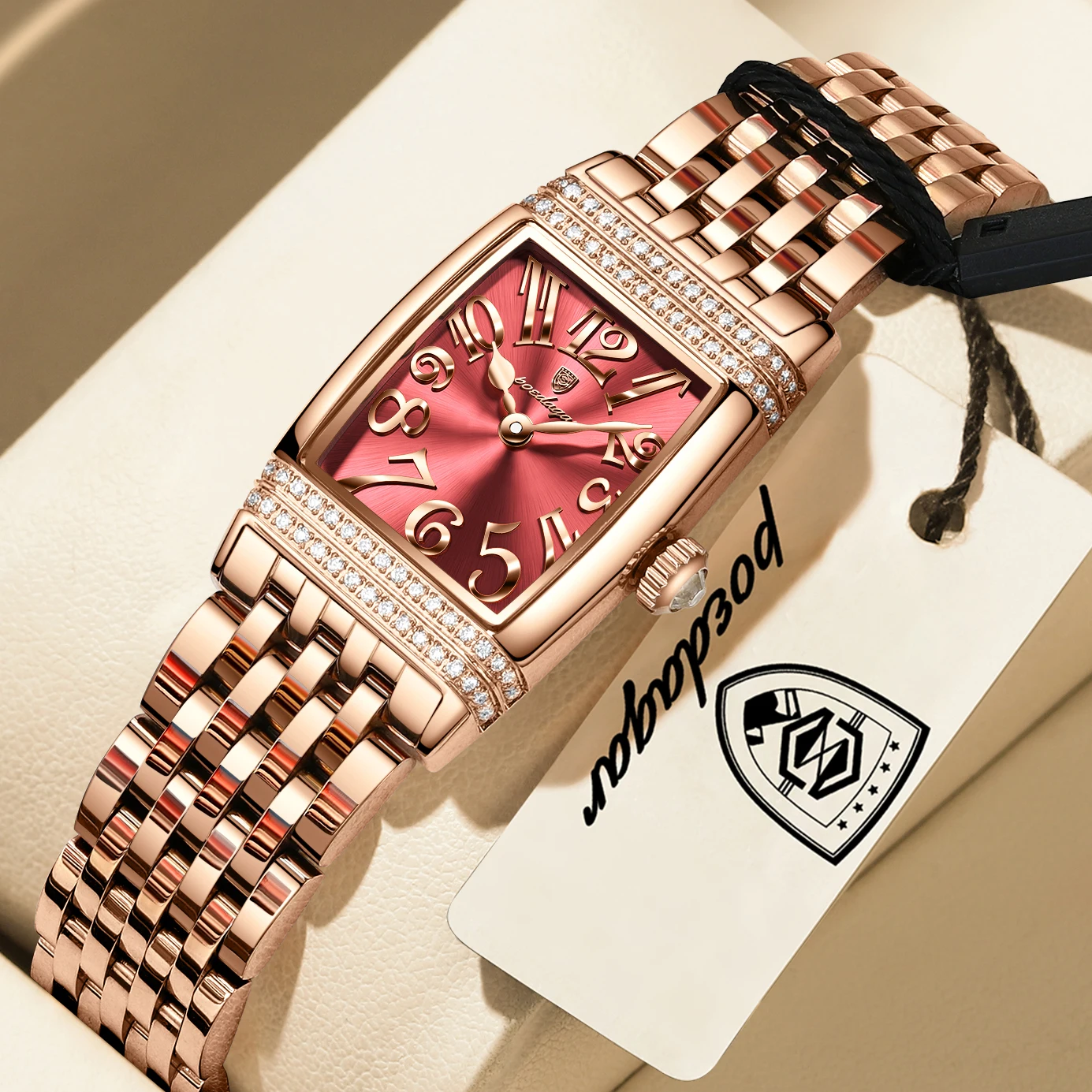 

POEDAGAR Luxury Original Woman Watch Waterproof Stainless Steel Fashion Ladies Watch Elegant High Quality Quartz Women's Watches
