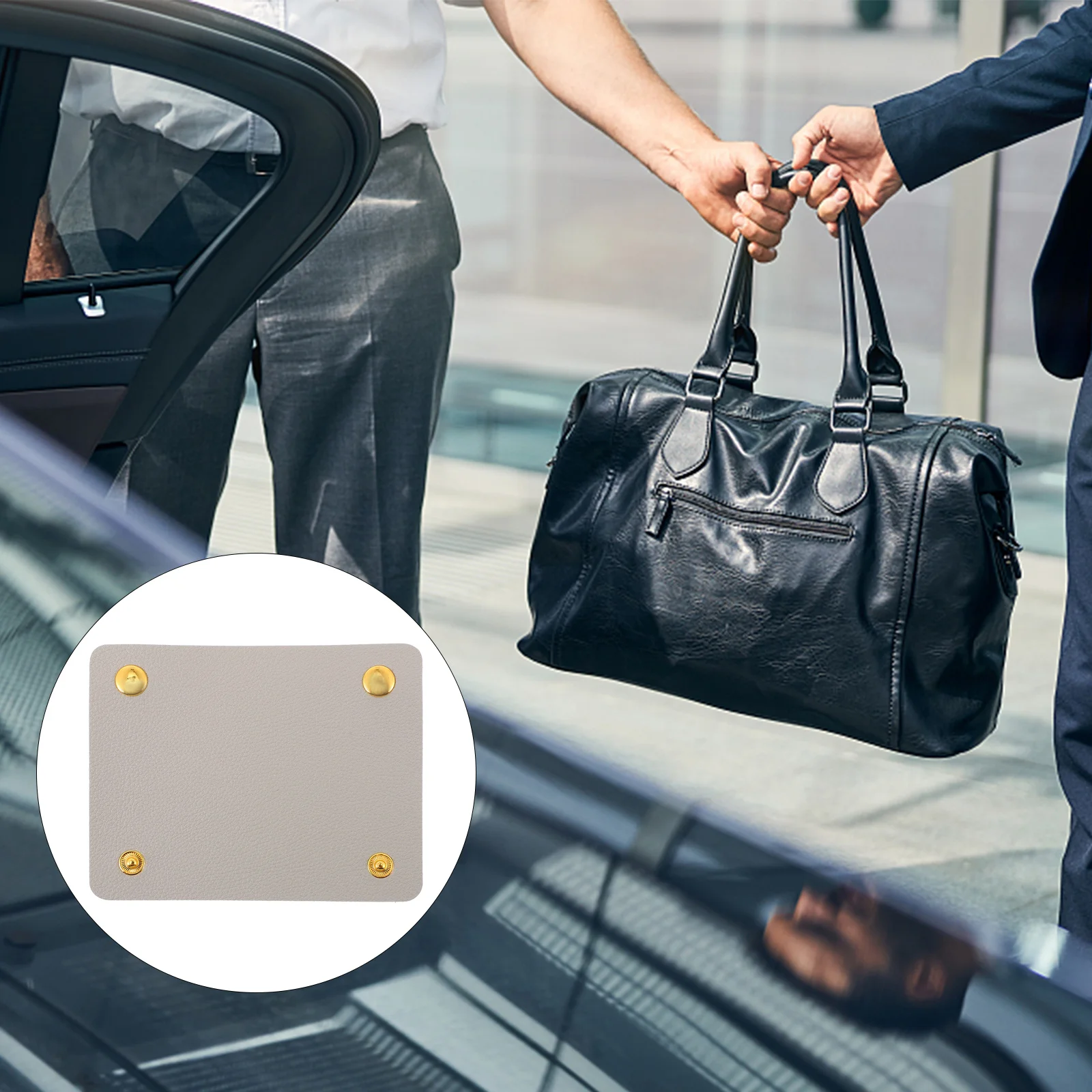 

PU bag H Cover Luggage Wrap Protector H Cover For Luggage Anti Pressure DIY Decor Suitable for All Bags Tote