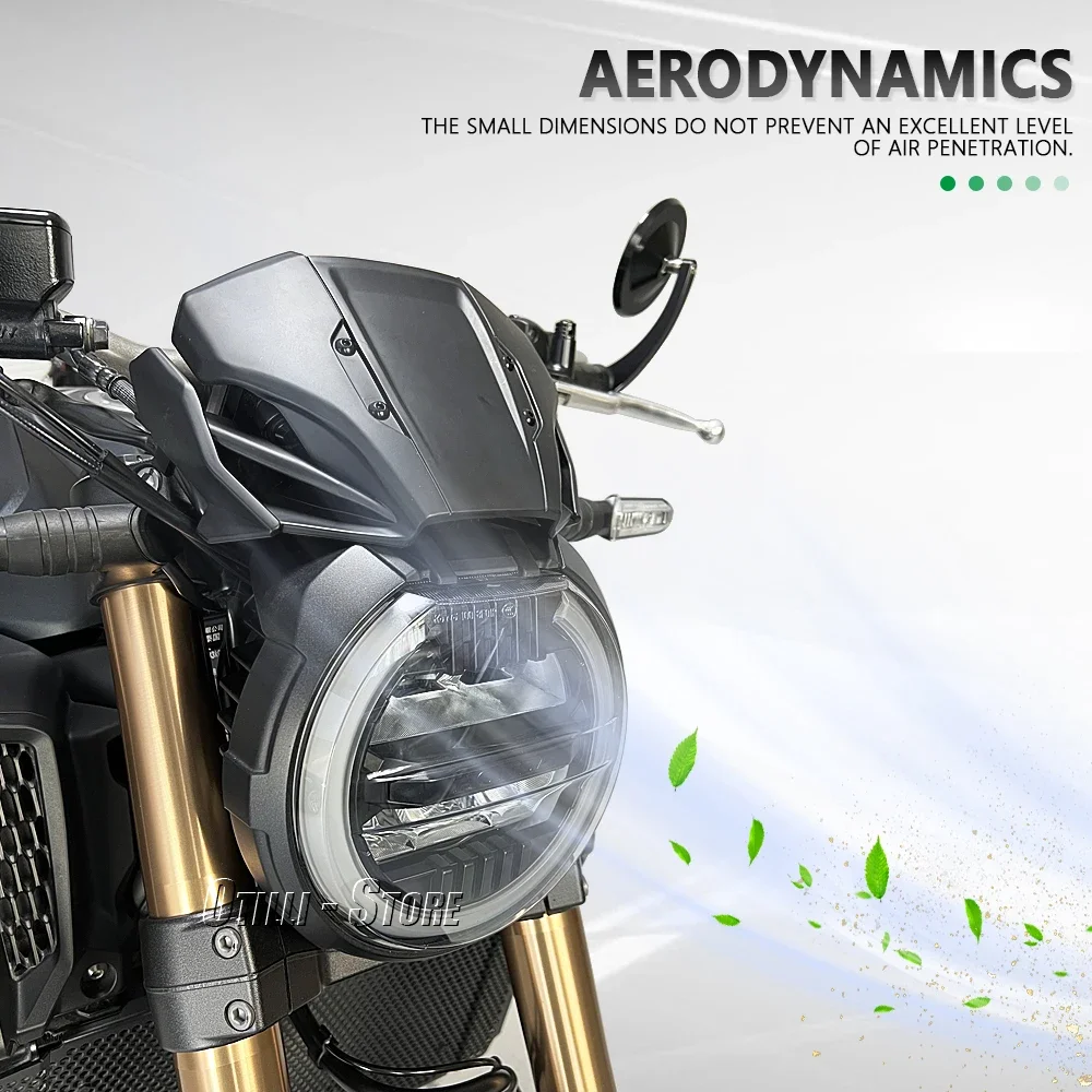 

Motorcycle Windshield For HONDA CB650R CB1000R CB 650 1000 R Accessories Windscreen Fairing ABS Wind Shield Deflector 2018-2023