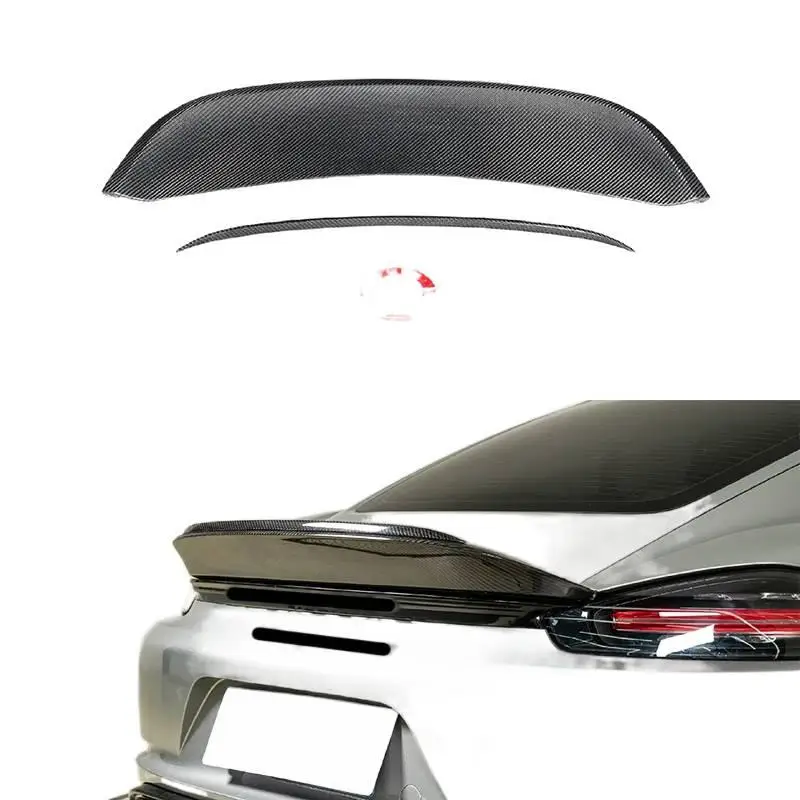 

For 718 2017-2025 Cayman Boxster Car Modification Upgr Carbon Fiber Tail Spyder RS Tail Assemb Spoiler