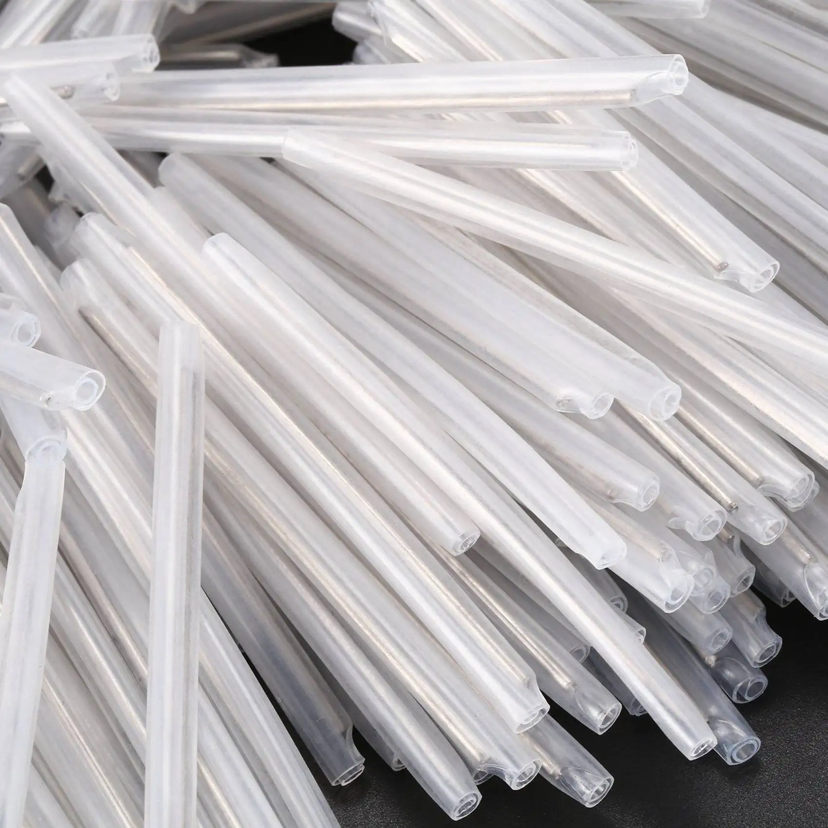 600 Pcs Sleeve Fiber Optic Splicing Tube Heat Shrinkable Pipe 4cm Long
