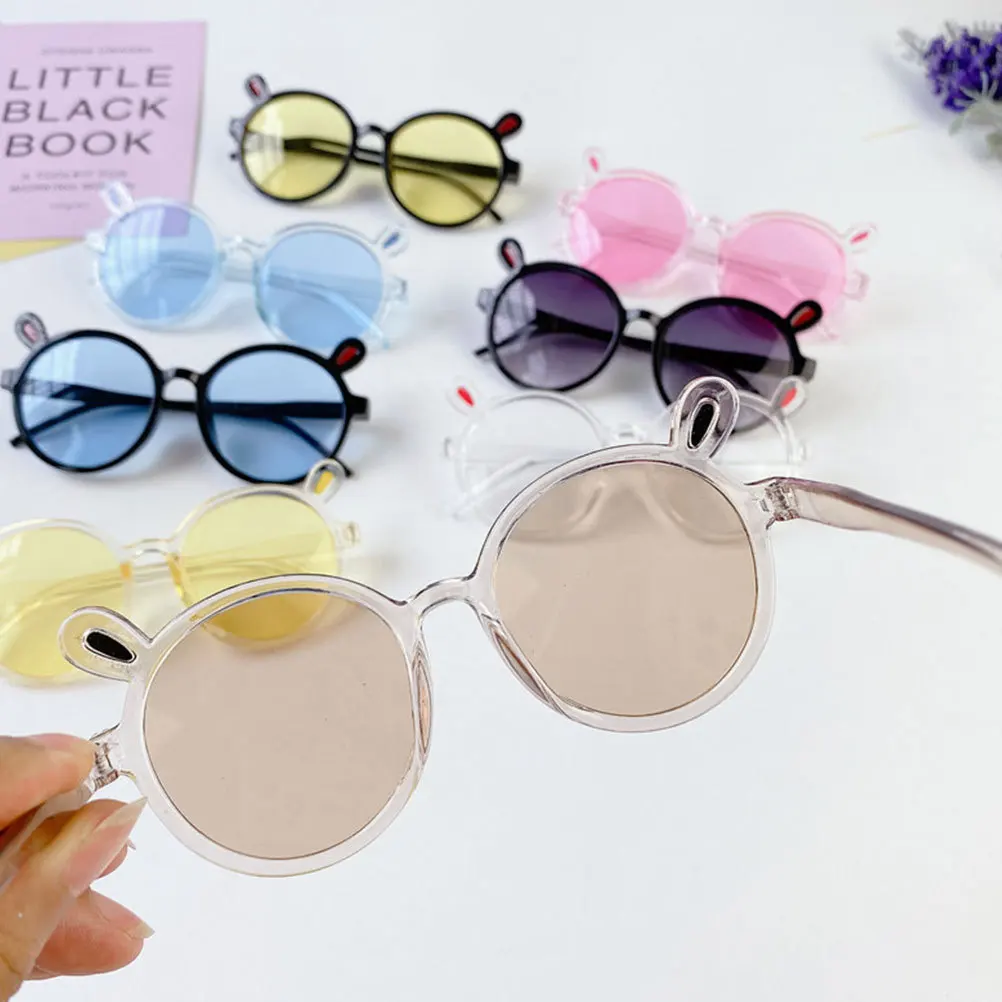 

1Pcs Kids Sunglasses Uv Glasses Baby Shades Black Summer Eyewear Durable Practical Outdoor Accessories Kids Sunglasses