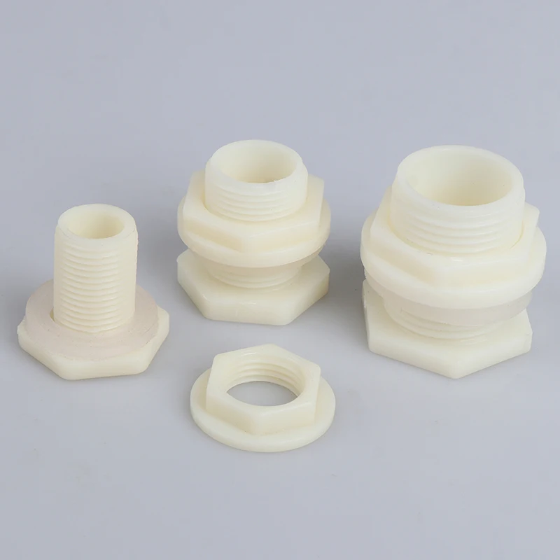 1Pc ABS Fish Connector Water Tank Drain Pipe Accessories Aquarium Joints Water Pipe Fittings 1/2 Inch 3/4