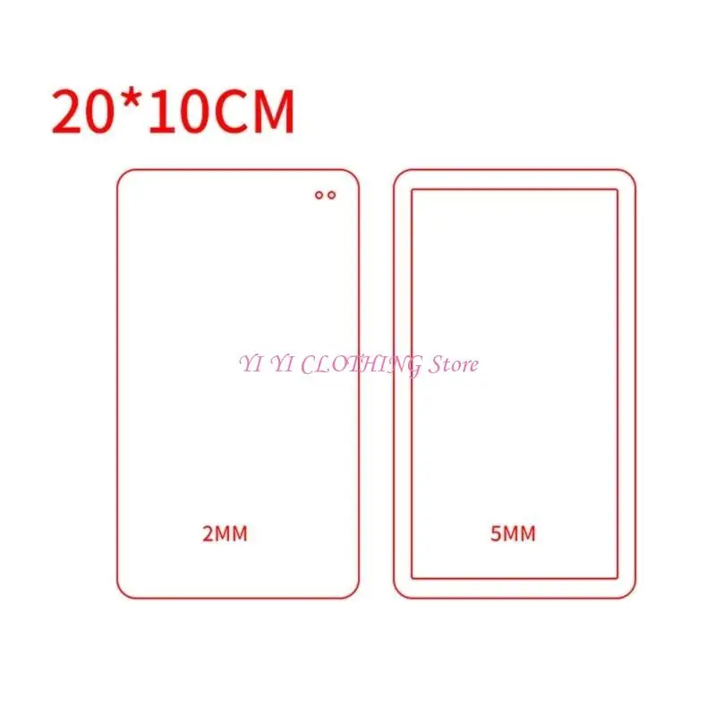 

N5KF акриловые пластины с зыбучим песком нескольких форм «сделай сам», форма для корня билета с зыбучим песком, акриловая пустая