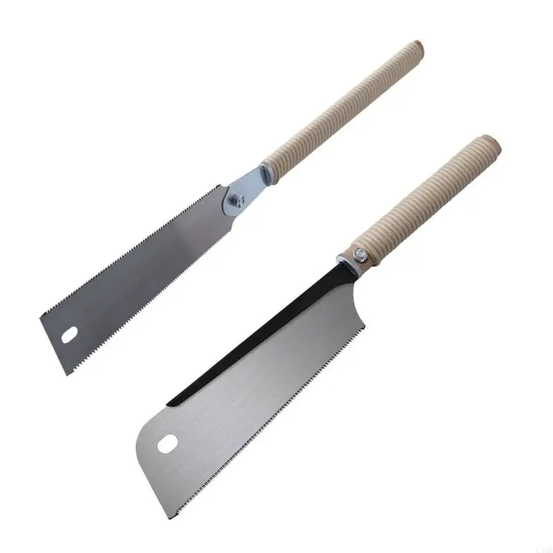 L4MB Japanese Pull with Handle Smooth and Accurate Cuts, Easy Storage Hole