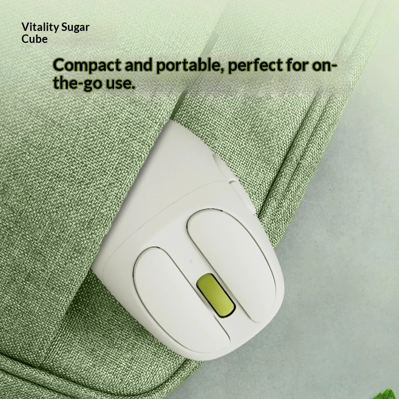 DAREU Small Cube SugarZ15 Office Mouse Protophase 300mAh Light Tone Wireless Mouse Small And Portable For Pc Accessories Gifts