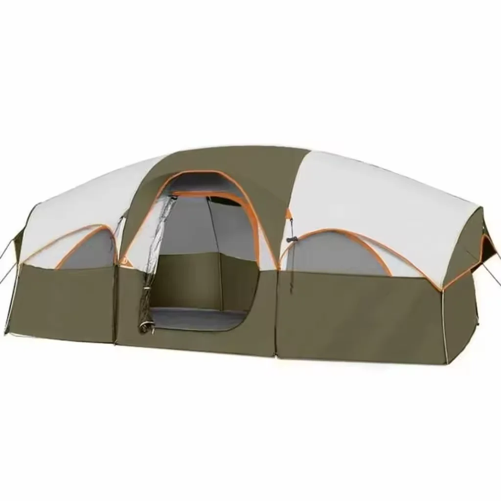

Factory Customization Outdoor Sports Hiking Family Waterproof Instant Double Layered Partition Room Tent