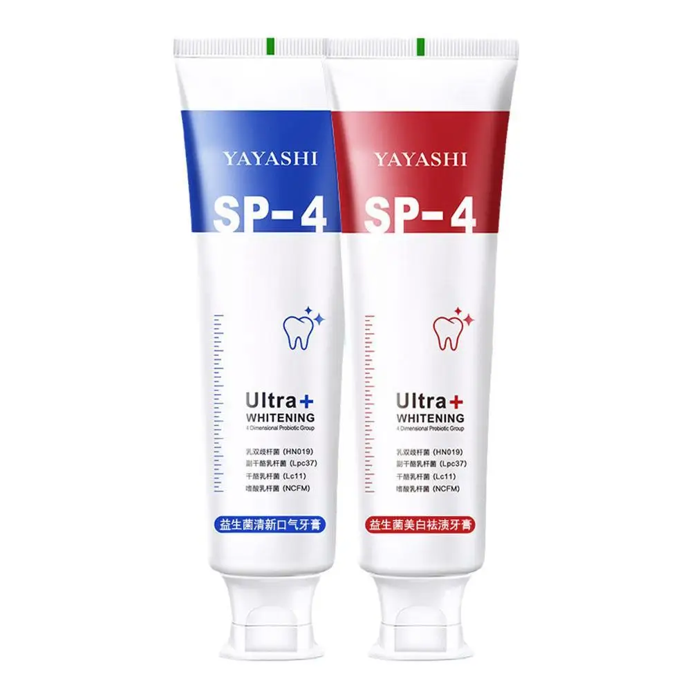 Probiotic Toothpaste Sp-4 Brightening Whitening Toothpaste 120g Mouth Breath Teeth Gums Health Tooth Cleaning Care Protect S8N6