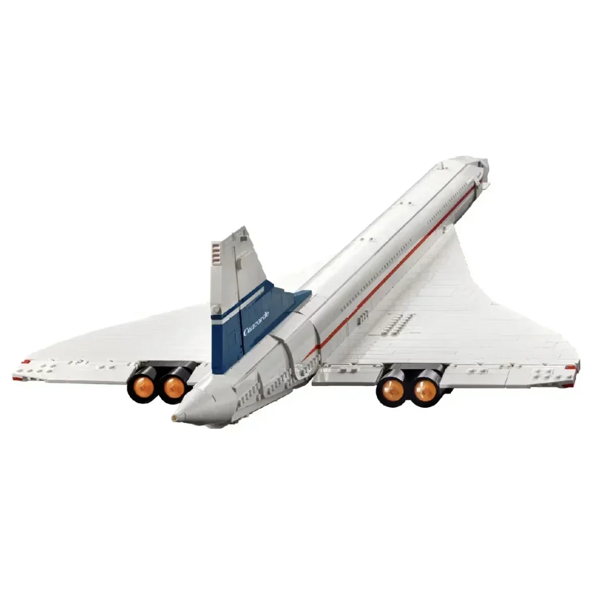 10318 Concorde Airbus Building Blocks with Led Lights Airplane Model Brick Educational Toys Children Birthday Christmas Gifts