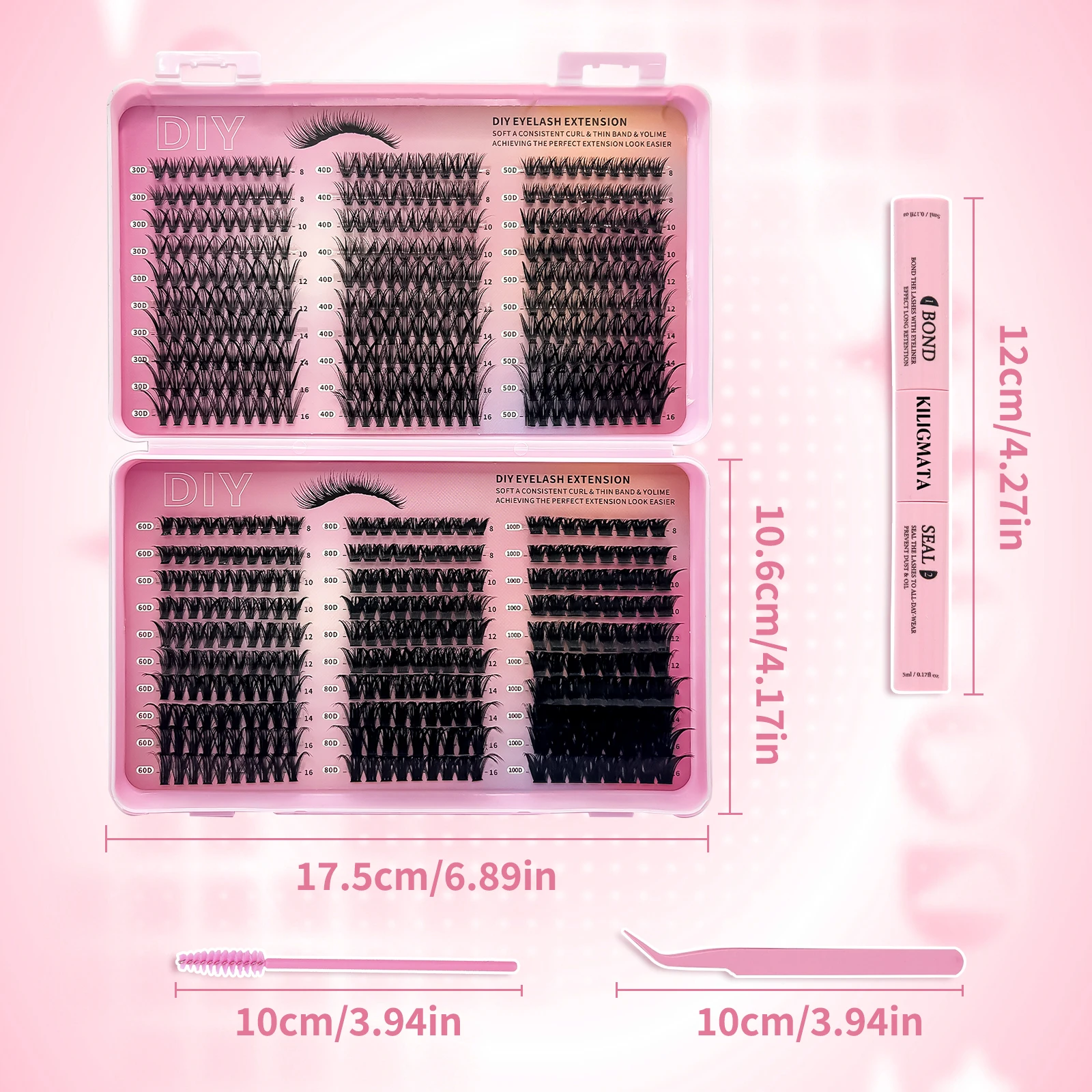 600pcs Ekstensi Bulu Mata Indi - Eyelash Extension Equipment ulasan dan harga