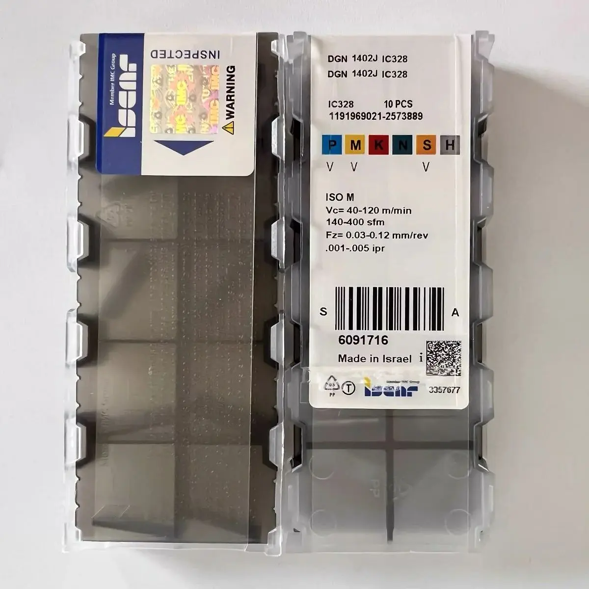

Hard alloy cutting blades DGN1402J IC328