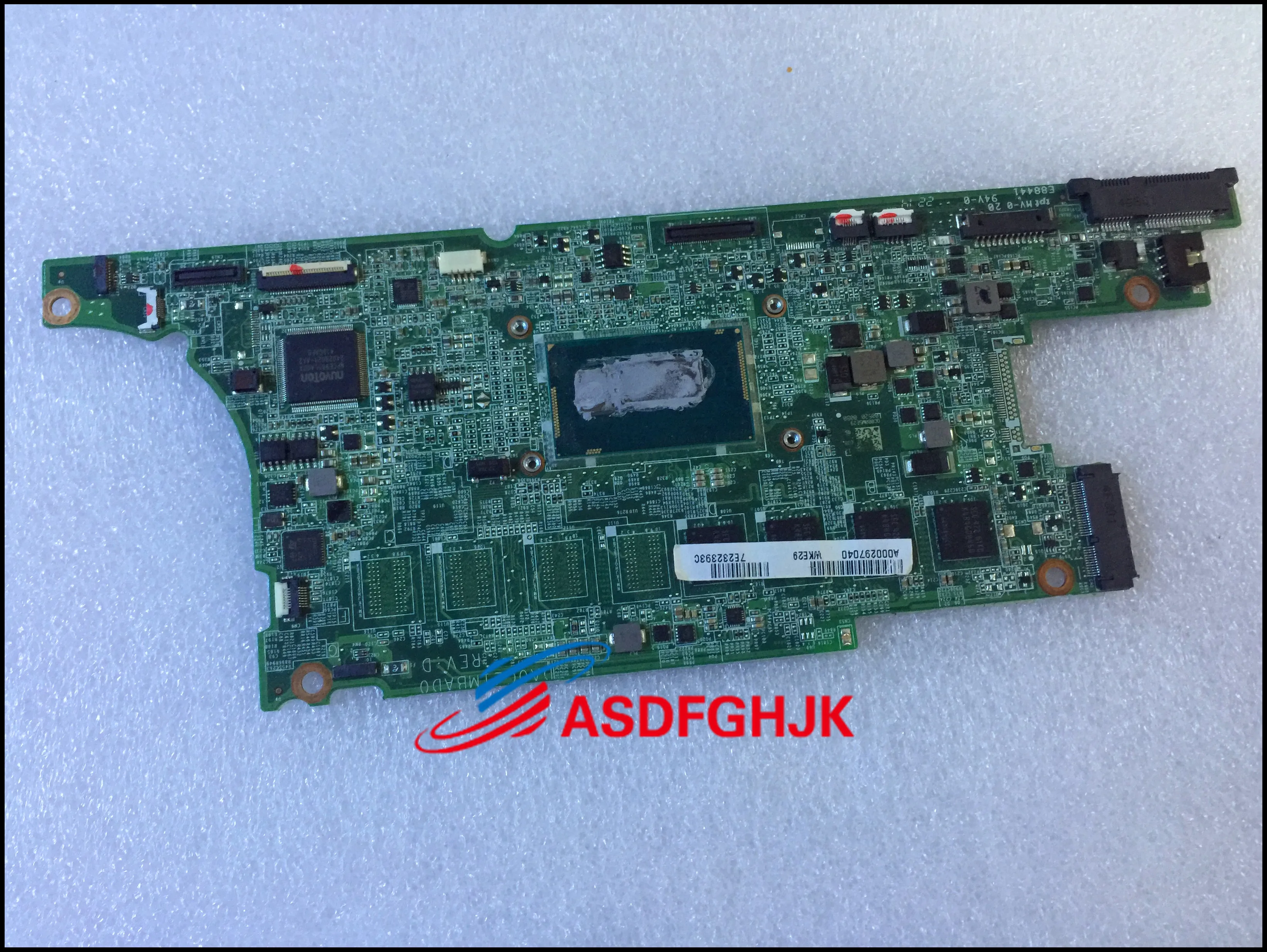 Original DA0CZ1MBAD0 A000297040 FOR Toshiba Satellite P35w MOTHERBOARD WITH CPU Test OK