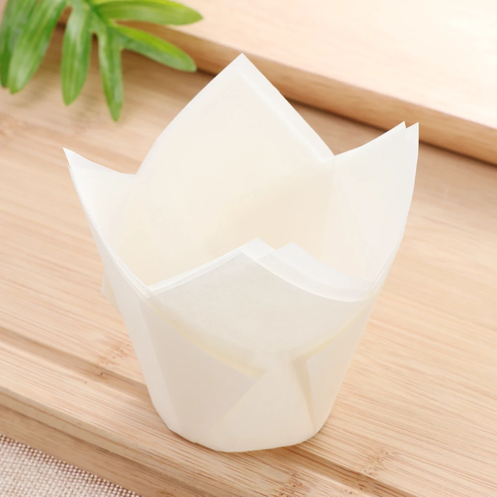 

150 Pcs Holder Cake Wrapping Paper Tray Cups Package Disposable Decorations Wrapper