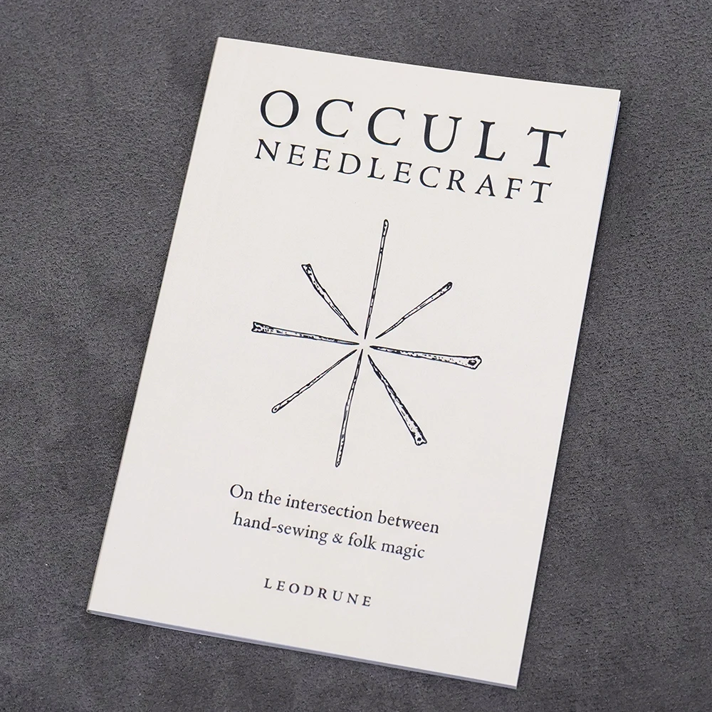 Occult Needlecraft Workbook Hand Sewing Folk Magic Witchcraft Spiritual Stitching Esoteric Sewing Techniques Mystical Needlework image 3