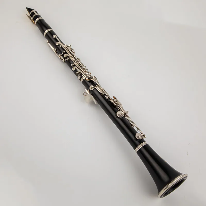 Yeni Buffet krampon Blackwood klarnet E13 modeli Bb Clarinets bakalit 17 tuşları müzik aletleri ile ağızlık sazlık