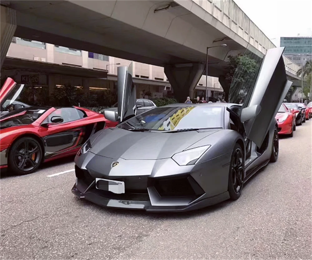 

DMC Style Carbon Fiber Front Lip Rear Diffuser Side Skirt Body Kit for Lamborghini LP700 Car Modification