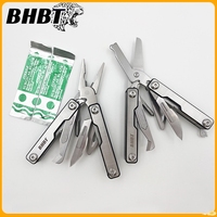 BHBT Multitools Scissors Folding Combination Tool EDC Survival Equipment Multifunctional Mini Pliers