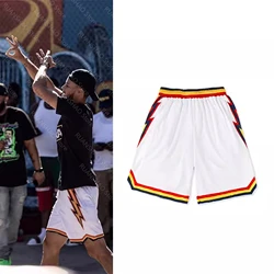 New Style SUMMER Sports pants Basketball Shorts Men Sports Fallow Train Warm Up Quick Dry Fitness Running Pants#Curry Same Kind