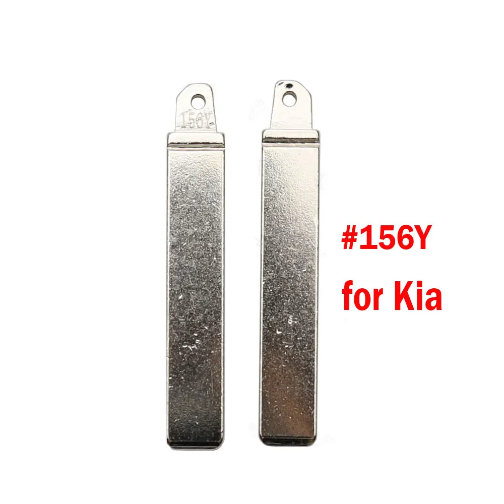 

10X Original Car Key Blank 156# Flip Blank for Kia K5 SY5JFRGE04 Replace Flip Remote Blade Locksmith Tool Key Blade Replacement