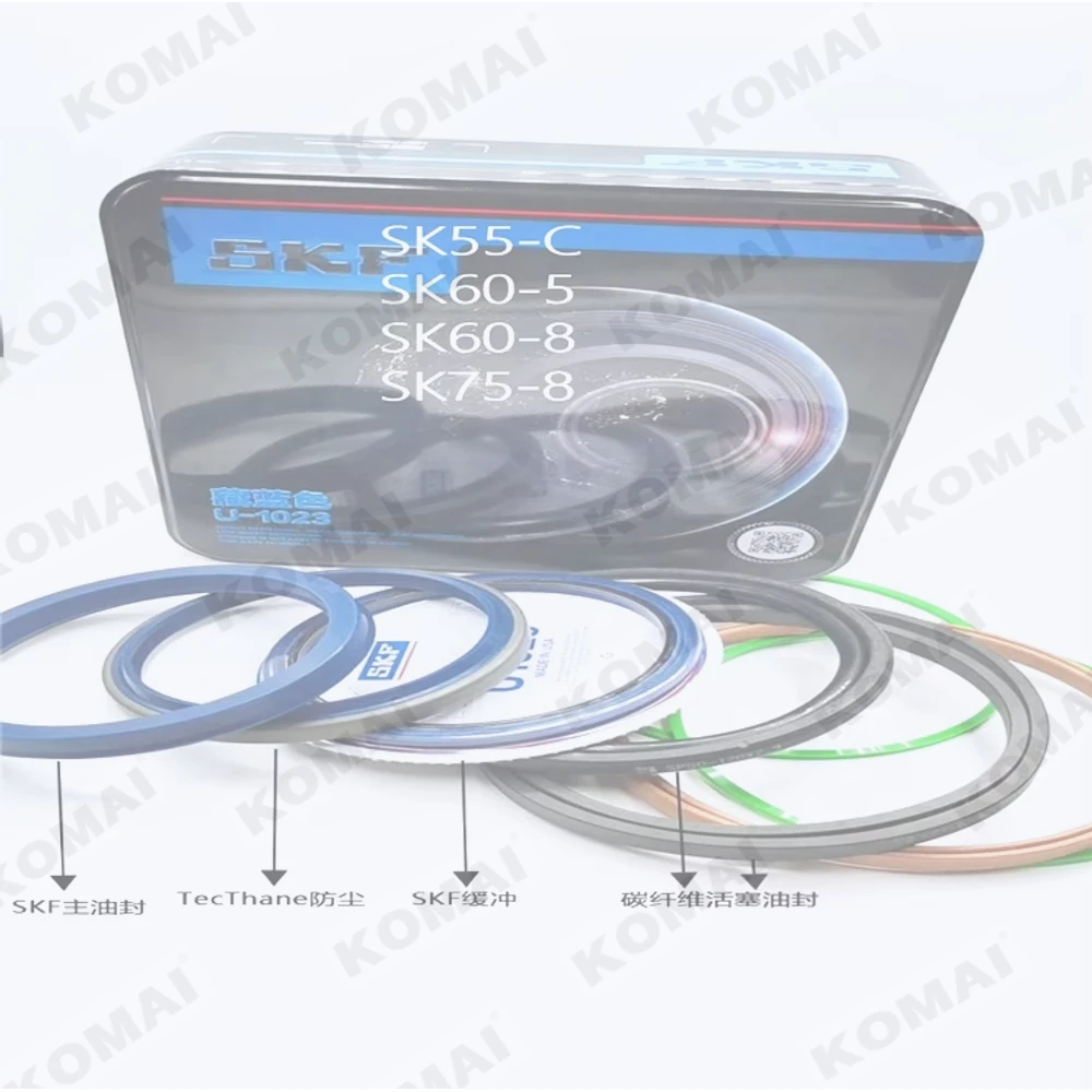 

Apply for SKF Arm Boom Bucket Cylinder Repair Seal Kit Apply for KOBELCO SK55 - C SK60 - 5 SK60 - 8 SK75 - 8 Stamp Kit