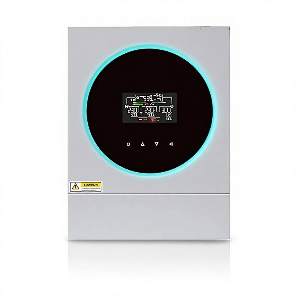 4KW 6KW On-grid Solar PV Inverter with Built-in Hybrid Home Power Generation System 93% Efficiency 470x305x125mm