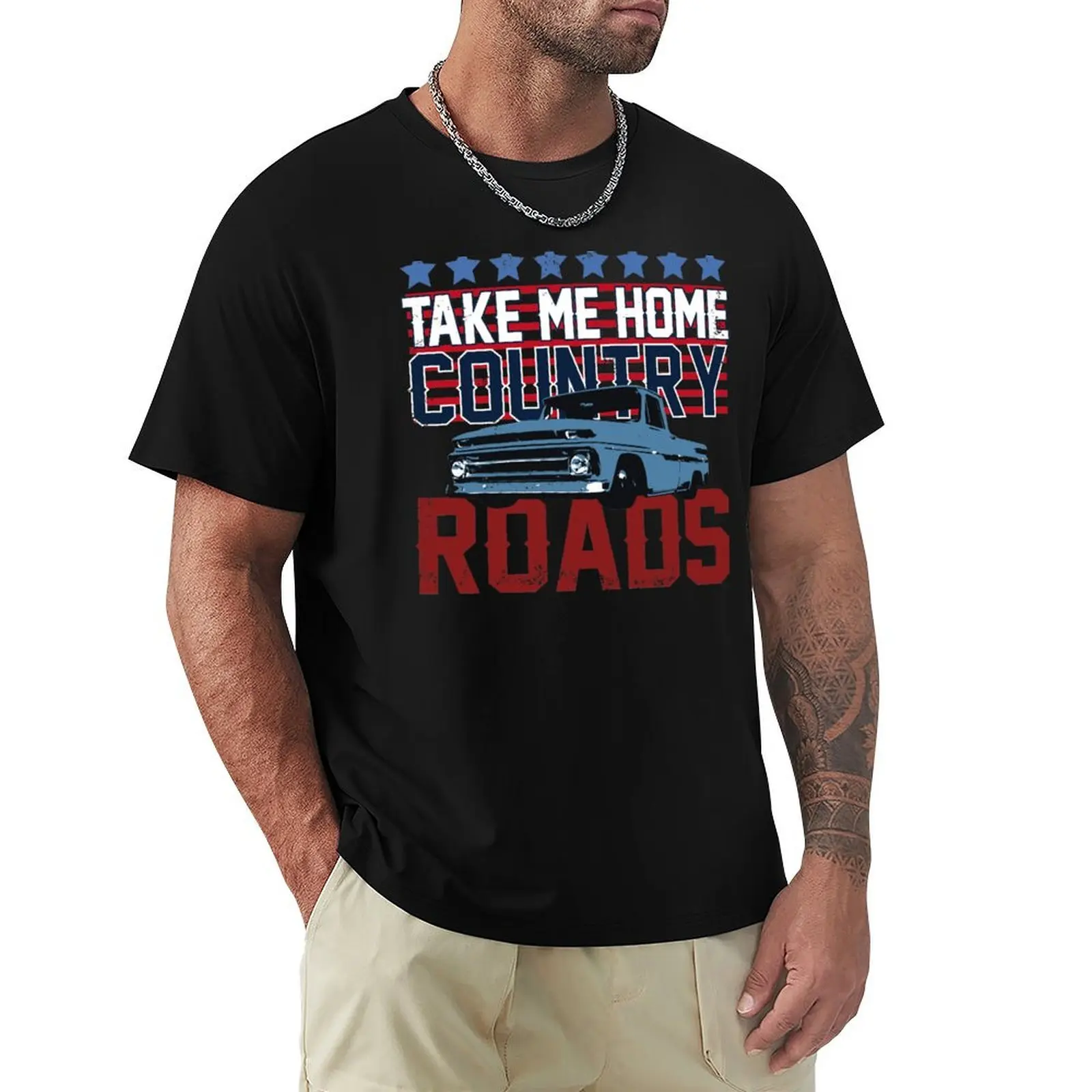 Fleetside Truck 64-66 T-Shirt Lightweight Sport Basic T-Shirt