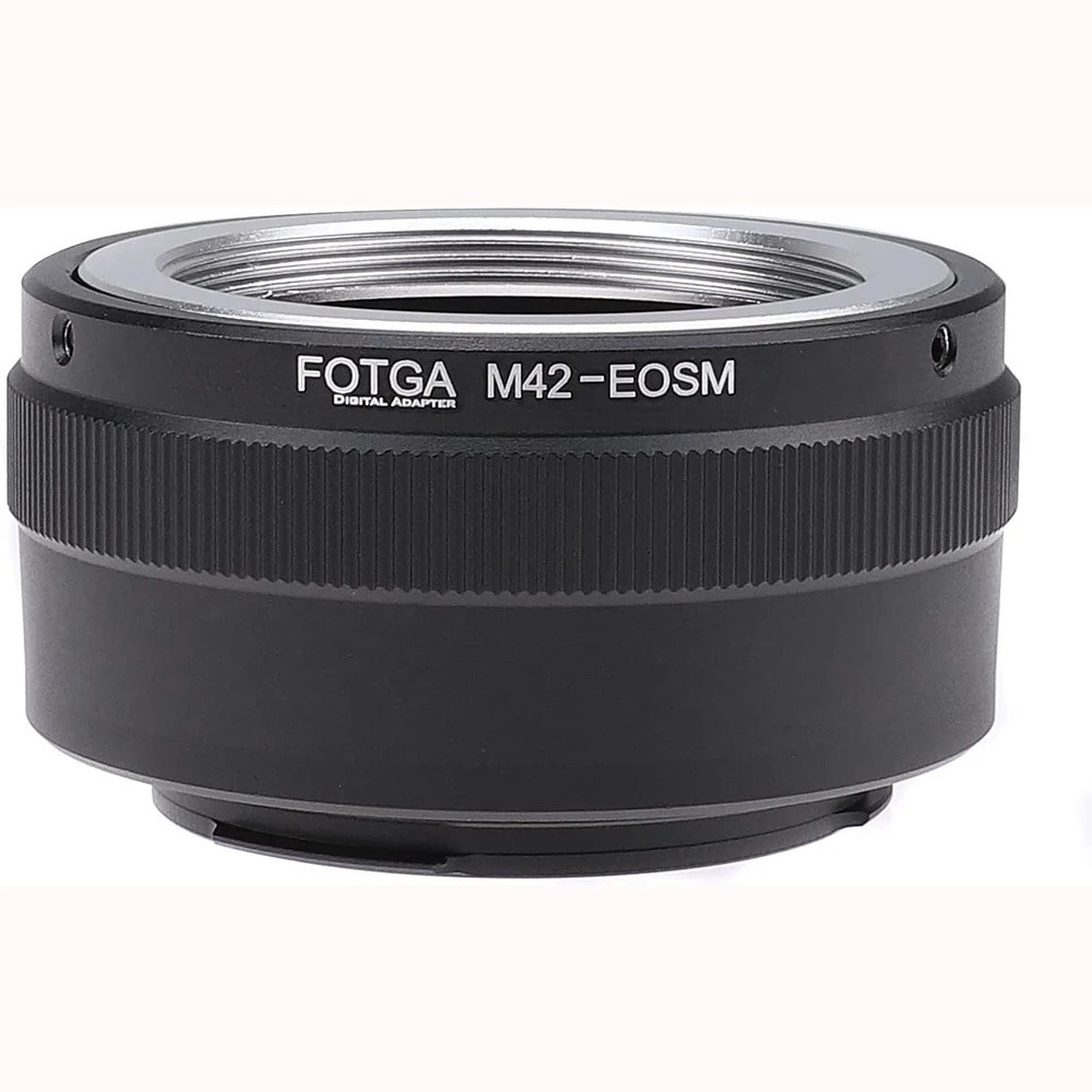 FOTGA M42 M2 M2 M42 M42 M42 용 렌즈 어댑터 용 42mm 나사 마운트 렌즈-EOS M EF-M 미러리스 카메라 용