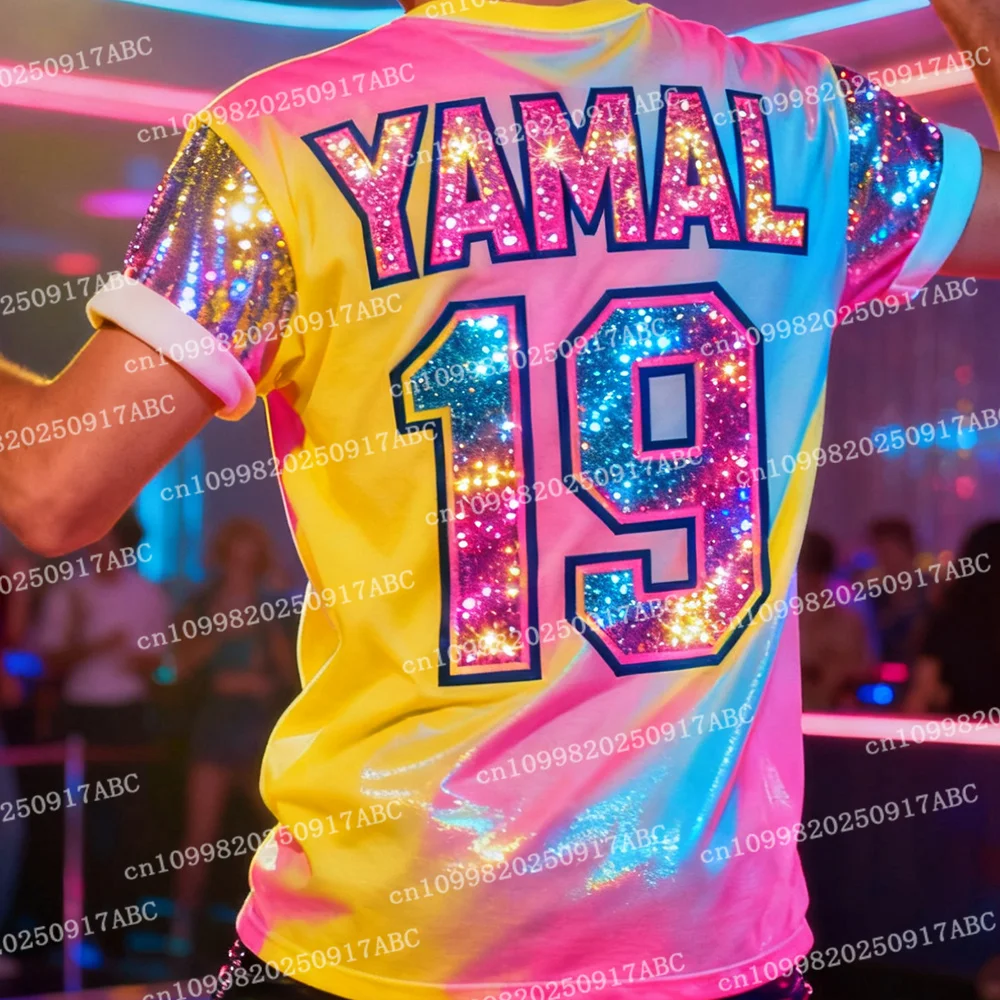 

New Arrival Yamal Jersey T-shirt for Adults Men Jersey Tshirt Y2k Women Tshirt Fan Gift Top Summer Men Tshirt Top Kid Tshirt