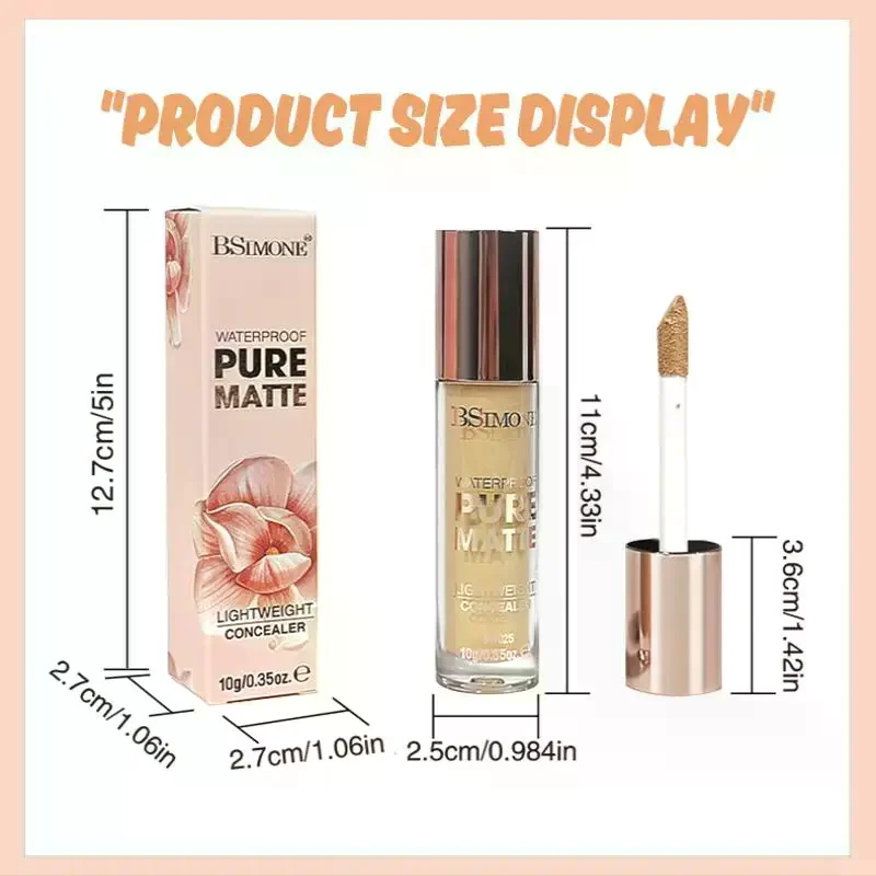 BSIMONE フェイスコンシーラー フェイスファンデーション コントゥアスティック ロングウェア 軽量 ブライトンスティック 傷跡コンタリング ビューティーメイクアップ