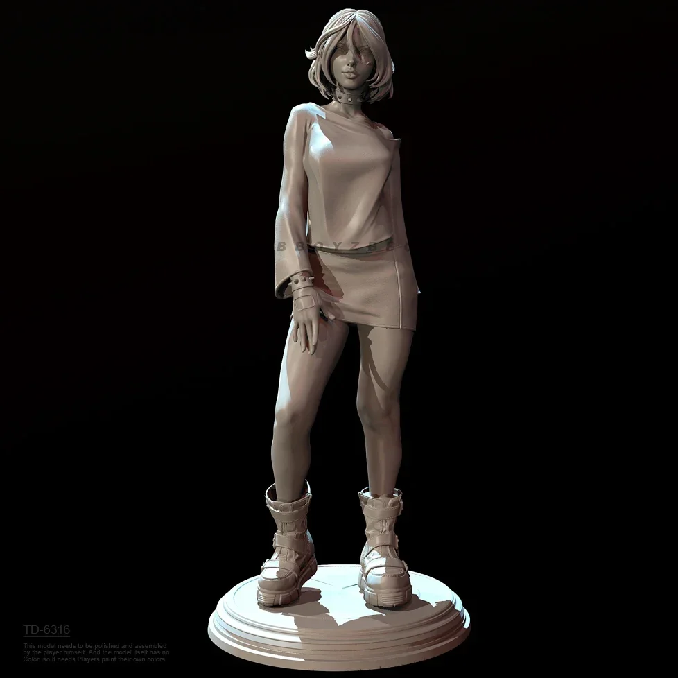 50mm 75mm Resin model kits figure beauty colorless and self-assembled （3D Printing ） TD-6316/3D