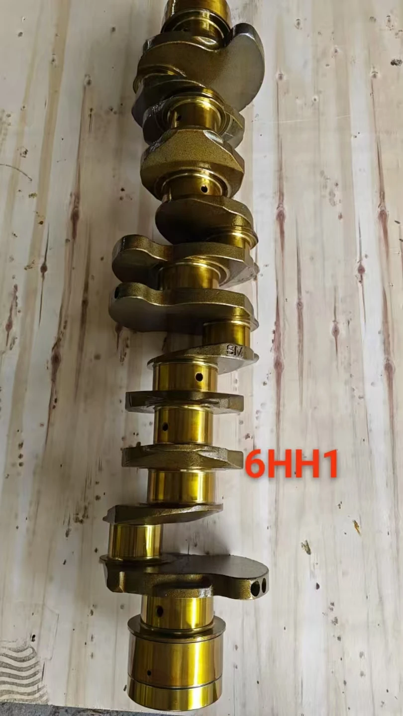 6HH1 6HL1 6HE1 6HK1 Crankshaft 8-97603004-0 1-12310-503-2 ZX330 Excavator Engine Crankshaft For Isuzu 6HH1 Engine Parts