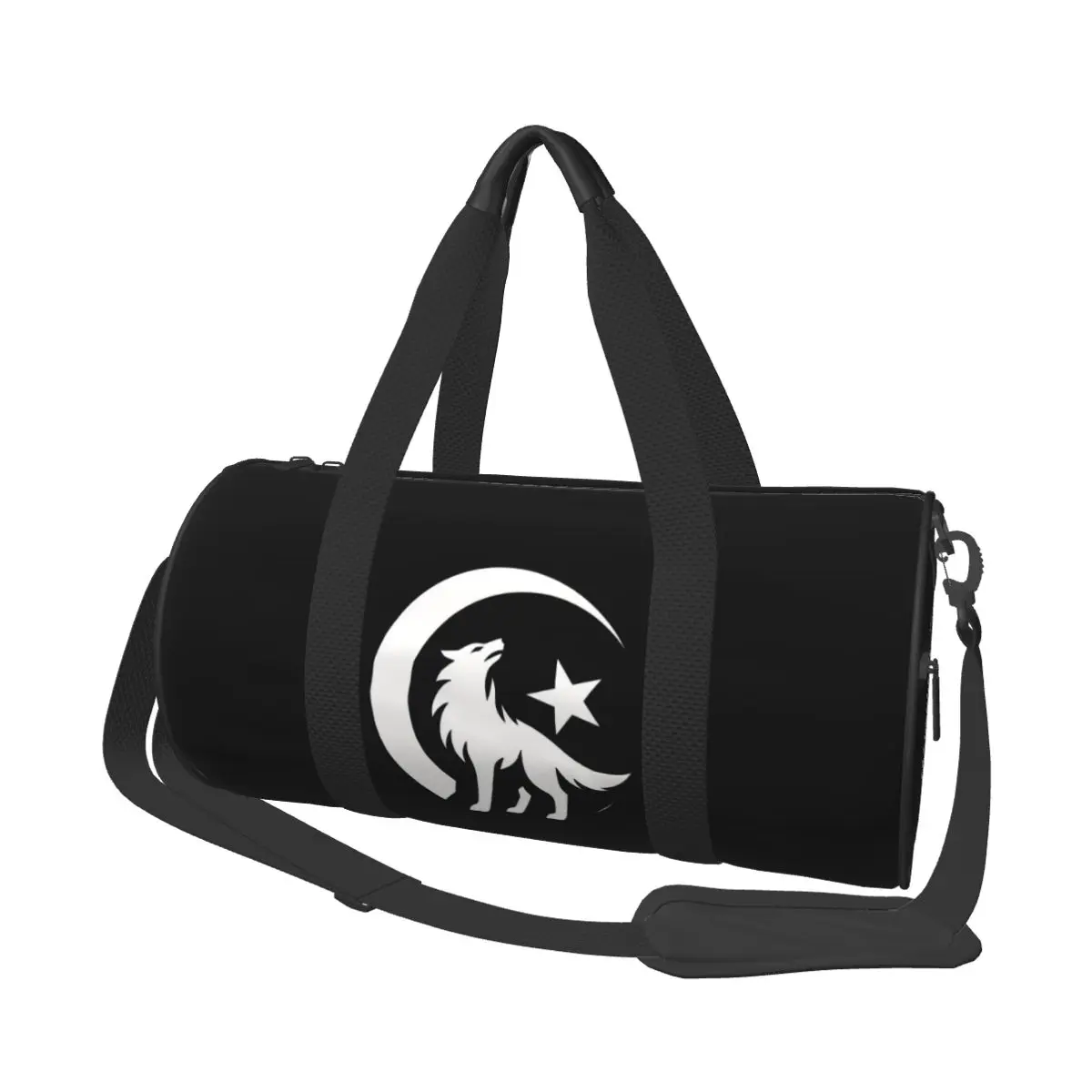 

Bozkurt Song Logo Large Duffle Gym Bag Multi-Functional Duffle Travel Bags Handbags Fitness bag