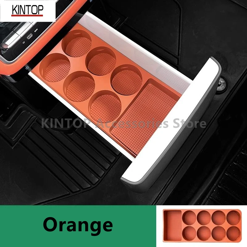 Per LI AUTO LIXIANG L9 22-24 tappetino per tazza d\'acqua in Silicone per frigorifero, accessori per la modifica della conservazione interna Refit