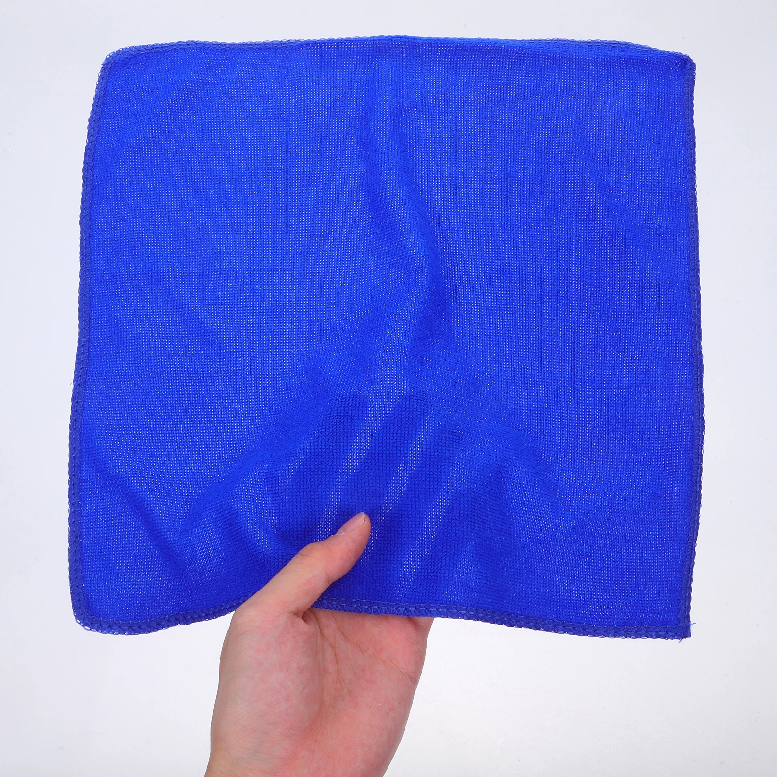 

4pcs Painting Cleaning Cloth Absorbent Fiber Towel Quick Dry Soft Art Supplies Drawing Tool For Kids School Home Use Blue