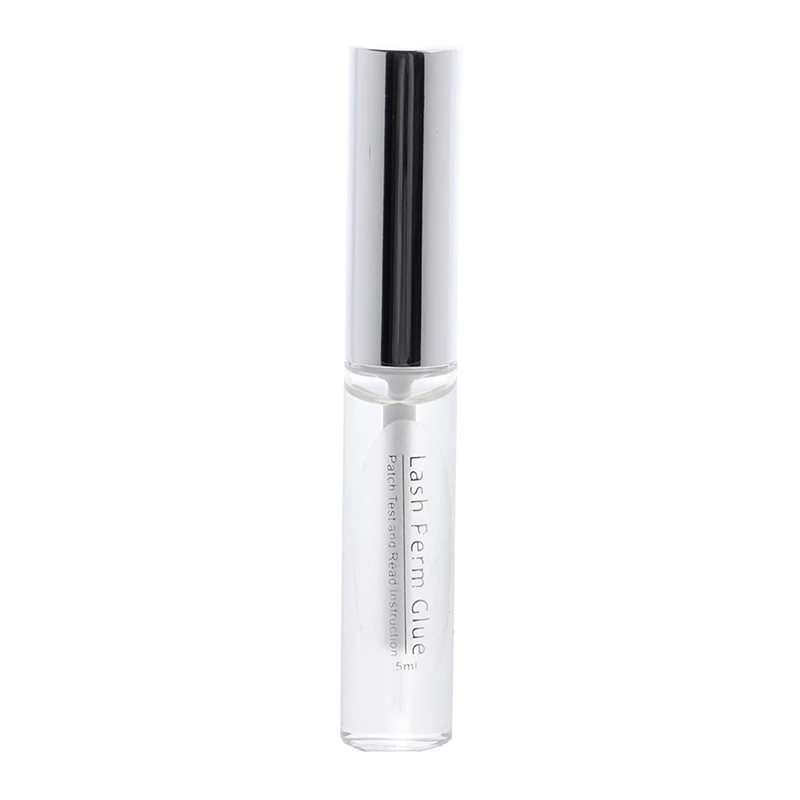 Pegamento transparente para Permanente de Pestañas, herramienta cosmética fácil de peinar, 5ml, 1 unidad