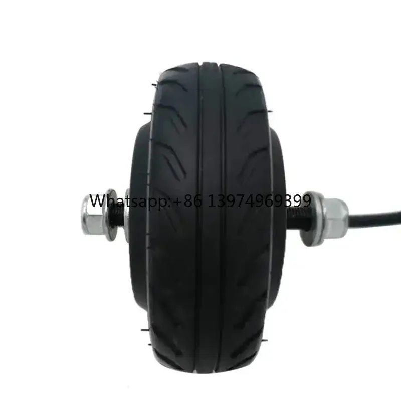 5 24V/36V 250W In-Wheel Motor Kits Non-Gear Brushless DC Motor Hub Controller Throttle Brakes Parts For Electric Kick Scooter