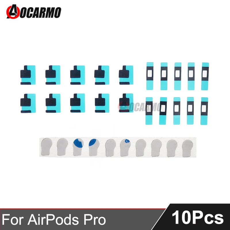 10Pcs/Lot Small Adhesive Double-Sided Tape For Apple AirPods Pro A2084 A2083 Noise Cancelling Microphone Sensor Flex Cable